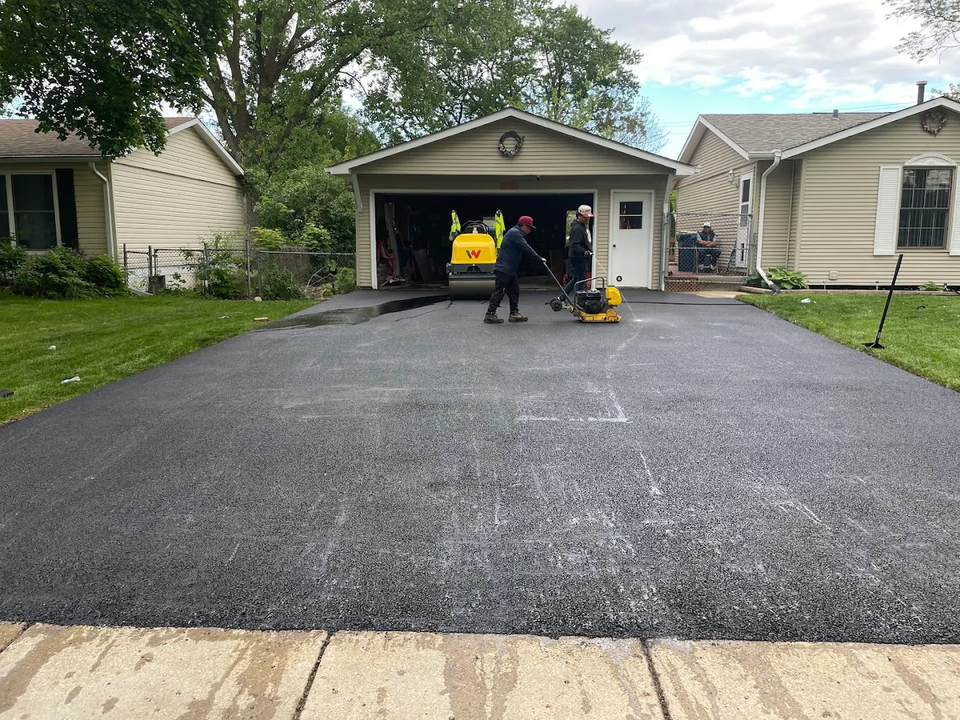 New Asphalt Driveways